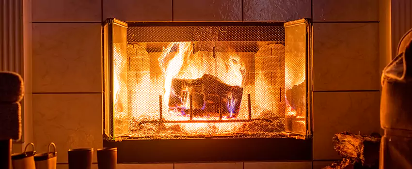 Mendota Hearth Landscape Fireplace Installation in Paragould, Arkansas