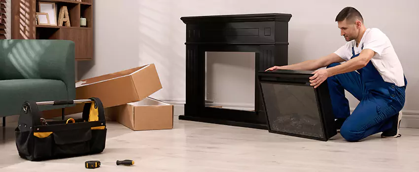 Old Rusted Metal Fireplace Repair And Replacement in Paragould, AR